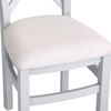 Upgrade Your Dining Area with a Modern Grey Cross Back Chair 