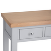 Transform your space with a trendy grey dressing table.