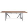 Elegant 1.8m Grey Dining Table with Expandable Functionality.