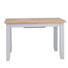 Chic and Stylish Grey Dining Table, Ideal for Entertaining Guests.