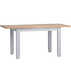 Elegant 1.2m Grey Dining Table with Expandable Functionality
