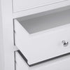 Modern and functional white chest, perfect for your space.
