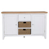 Contemporary white sideboard for stylish interiors.
