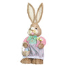 Adorable Easter Bunny Girl With Basket 65 cm for festive decor

