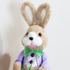 Adorable Easter Bunny With Cart Boy 30cm homeware accent