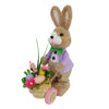 Charming Easter Bunny With Cart Boy 30cm holiday ornament