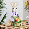Easter Bunny With Cart Girl 30 cm