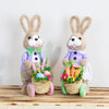 Easter Bunny With Cart Girl 30 cm