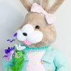 Decorative Easter Bunny With Eggs Girl 92 cm for Easter decor