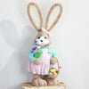 Charming Easter Bunny With Eggs Girl 92 cm holiday ornament