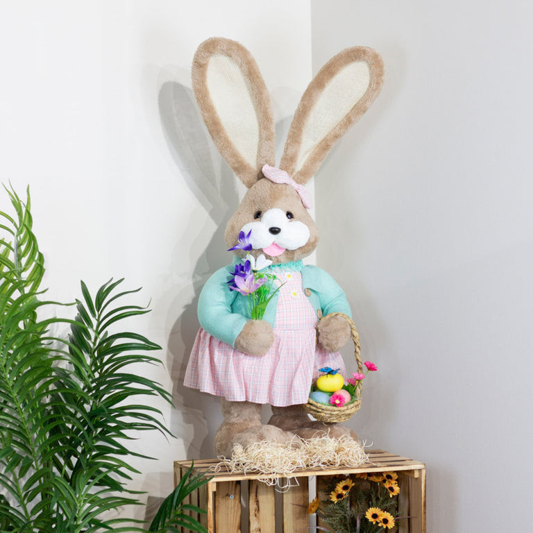 Easter Bunny With Eggs Girl 92 cm