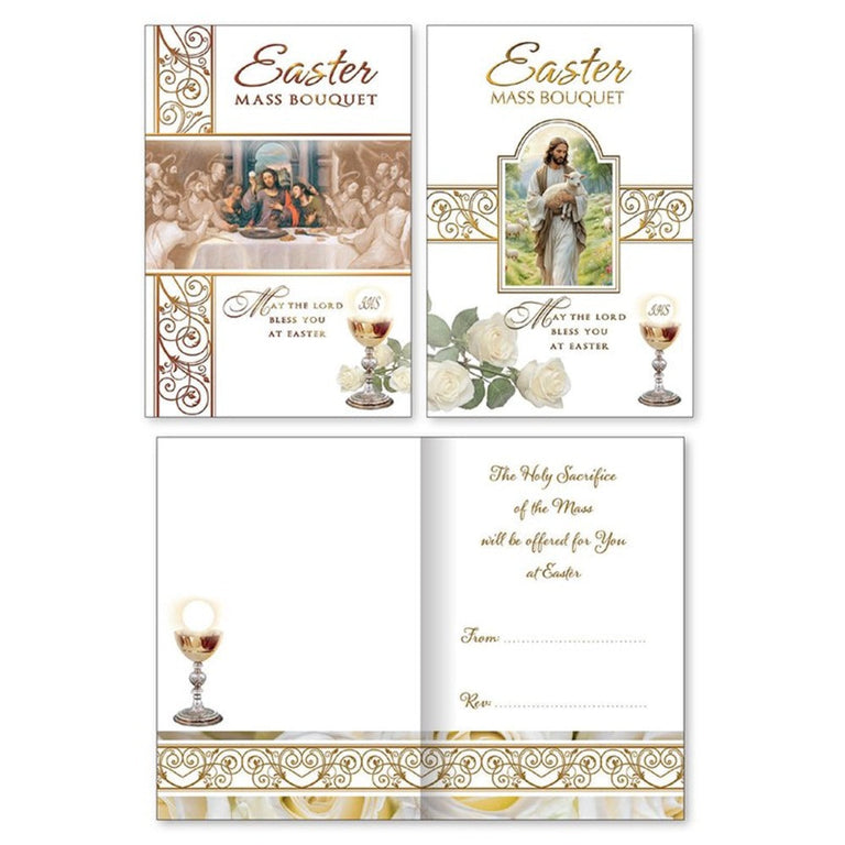 Easter Mass Bouquet Card