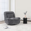Ebba Electric Recliner Armchair Dark Grey life style photo