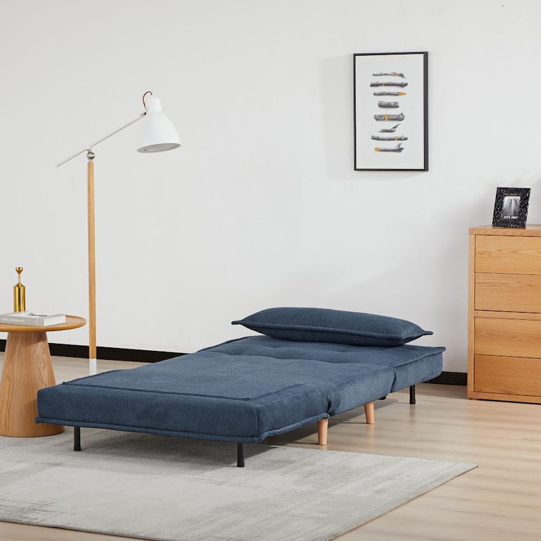 Ebro Sofa Bed Blue