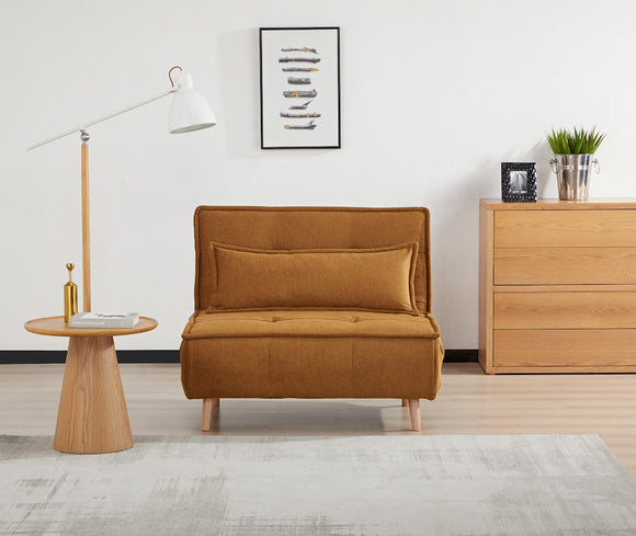 Ebro Sofa Bed Pumpkin