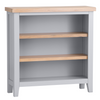 Modern Compact Grey Bookcase for Sleek Storage.