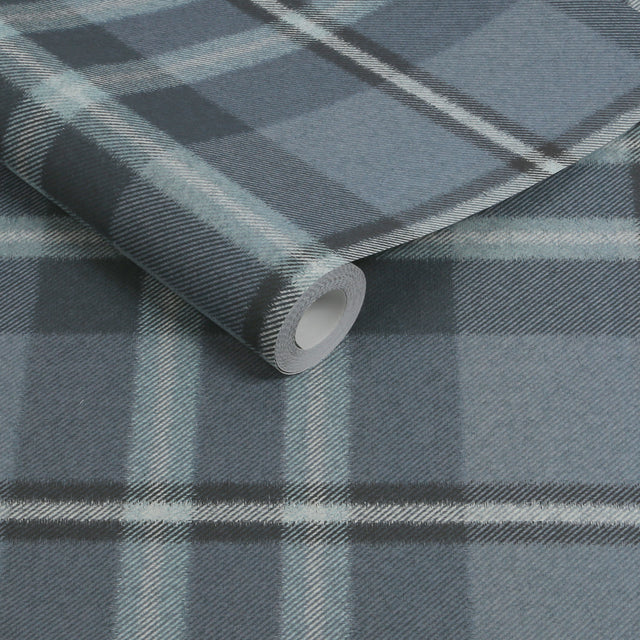 Superfresco Easy Eildon Weave Wallpaper - Checkered Wall Covering
