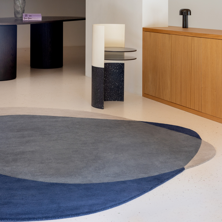 Brink & Campman Element Arp Abstract Rug Blue