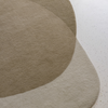 Brink & Campman Element Arp Abstract Rug Natural close-up view picture of the color palette