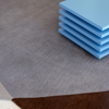 Brink & Campman Element Chad Abstract Rug Brown Blue close-up view picture of the low pile 