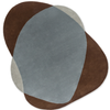 Brink & Campman Element Chad Abstract Rug Brown Blue picture of the rug design
