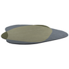 Brink & Campman Element Chad Abstract Rug Grey Green made in a grey and green color shades
