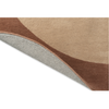 Brink & Campman Element Moore Abstract Rug Caramel with a cotton and latex backing