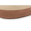Brink & Campman Element Moore Abstract Rug Caramel made in irregular abstract shape
