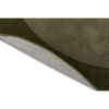 Brink & Campman Element Moore Abstract Rug Moss with a cotton and latex backing