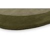 Brink & Campman Element Moore Abstract Rug Moss made with irregular shape