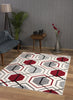 Elise Geometric Rug Cream-Red perfect for any interiors