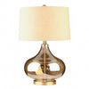 Ellie Glass Table Lamp 68cm amber glass table lamp