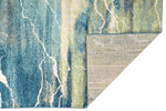 Concept Looms Elssa Rug ELS15 Sky with a latex backing