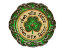 Embroidered Cead Mile Failte Plaque out of its box