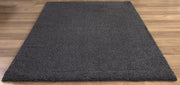 Empire Shaggy Rug Charcoal picture on the floor