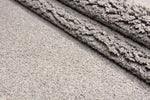 Empire Shaggy Rug Grey close view picture of the color shade
