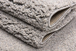 Empire Shaggy Rug Grey picture of the pile height