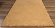 Empire Shaggy Rug Ochre picture on the floor