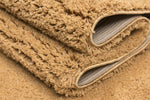 Empire Shaggy Rug Ochre picture of the pile height
