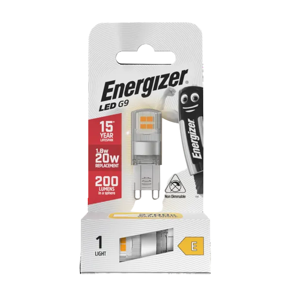 Energizer LED 1.9W Bulb (20W) G9 Lamp