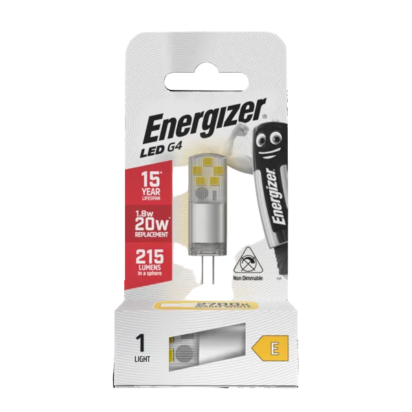 Energizer LED 2.2W Bulb (20W) G4 Lamp