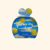 Luxury heart-shaped soap bars English Occasions Citrus Skies You Are My Sunshine.