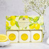 Luxury soap bars from the English Soap Company Lemon and Mandarin Triple Soap Gift Box