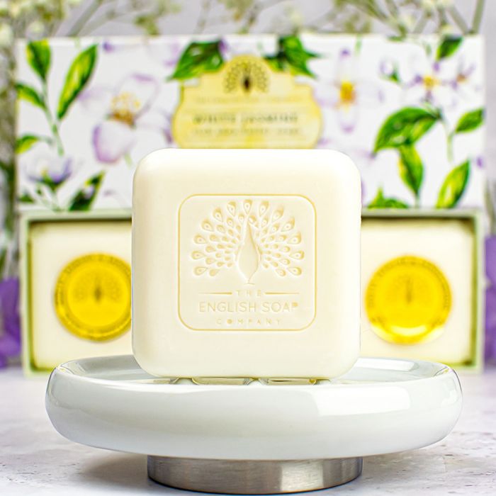 English Soap Co Hand Soap White Jasmine Gift Box 3 x 100g