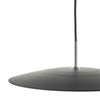Enoch Pendant Black & Stainless Steel LED top view picture of the shade