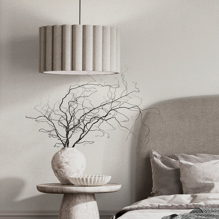 Boutique Entwine Wallpaper Pearl - Luxury Texture Modern Wall Covering