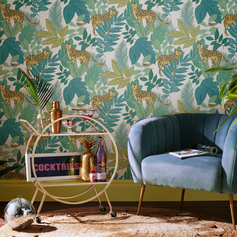 Envy Cheeting Wallpaper Day - Floral Wall Covering Home Decor
