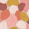 Envy Mood Wallpaper Peachy close view picture of the pattern design