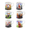 Eoin O'Connor Beyond the Herd Set of 6 Mugs alternative view