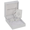Equilibrium Silver Plated Christening Bangle picture in the gift box